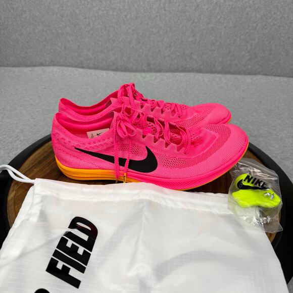 Nike ZoomX Dragonfly Mens Size 10 Hyper Pink Black Track Spikes CV0400-600 NEW - Picture 1 of 7